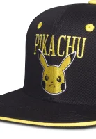Pokemon Snapback Cap - Angry Pika (schwarz/gelb)