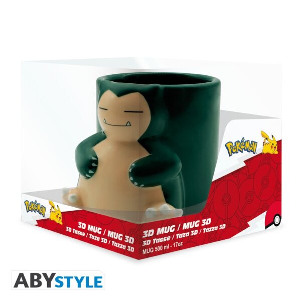 Pokemon 3D Tasse - Snorlax