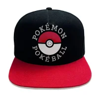 Pokemon Cap Snapback - Trainer (schwarz/rot)