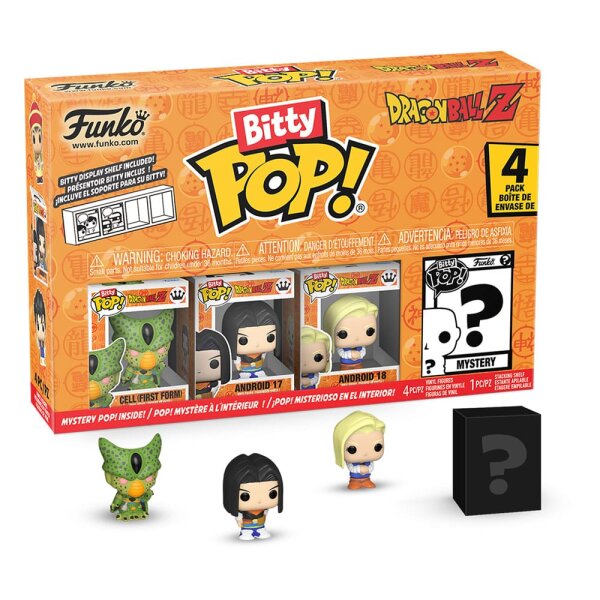 Dragon Ball Bitty POP! Vinyl Figuren 4er-Pack Cell (First From)