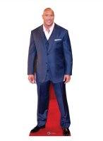 Celebrity Pappaufsteller Dwayne (The Rock) Johnson (195cm)