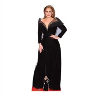 Celebrity Pappaufsteller Adele Black Dress (175cm)