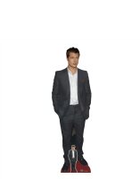 Celebrity Pappaufsteller Brad Pitt Black Suit (181cm)