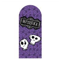 Beetlejuice 1988 Purple Back Pappaufsteller (Stand Up)...