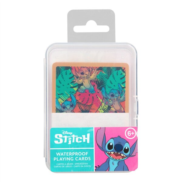 Disney Lilo & Stitch Waterproof Playing Cards