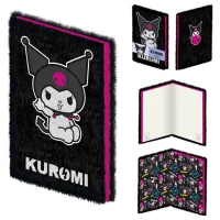 Kuromi Plüsch Notizbuch - Rock Out