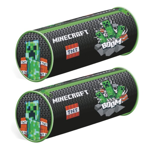 Minecraft Federmäppchen - TNT Boom