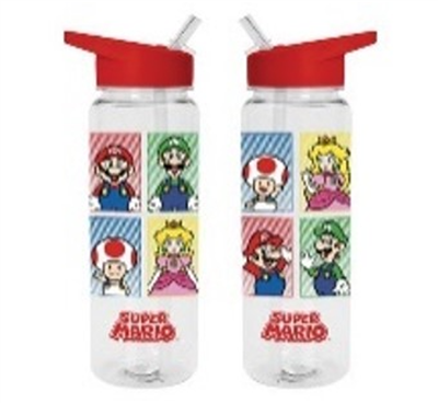 Super Mario Trinkflasche - 4 Farben (700ml)
