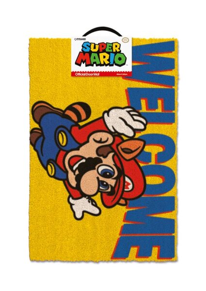 Super Mario Fußmatte Welcome