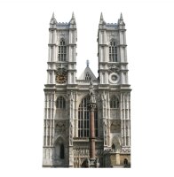 Pappaufsteller (Stand Up) - Westminster Abbey (175cm)