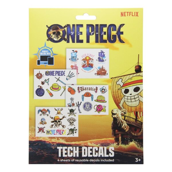 One Piece Tech Decal Stickerset