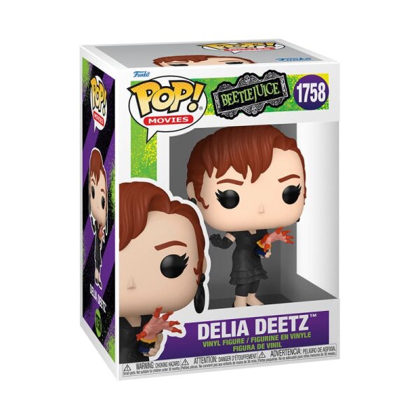 Beetlejuice Funko POP! Vinyl Figur Beetlejuice Delia Deetz (1758)