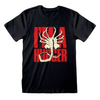 Alien Romulus T-Shirt I´m a Hugger (Schwarz)