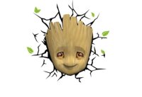 Marvel 3D LED Leuchte Baby Groot Face 3D