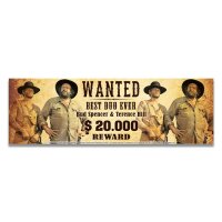 Bud Spencer & Terence Hill Emaille Tasse Wanted (500 ml)