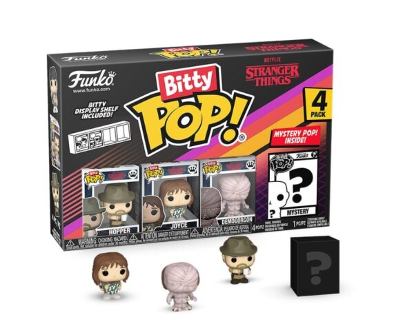 Stranger Things Bitty POP! 4-Pack - Hopper (2,5cm)