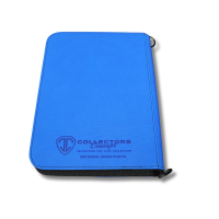Collectors Concept Zip UP 4-Pocket Card Binder - Blau