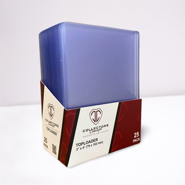 Collectors Concept Toploader 35pt - clear (25pcs.)