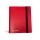 Collectors Concept 4 Pocket Elastic Band Binder rot