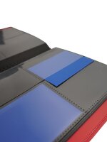 Collectors Concept 9 Pocket Elastic Band Binder Rot