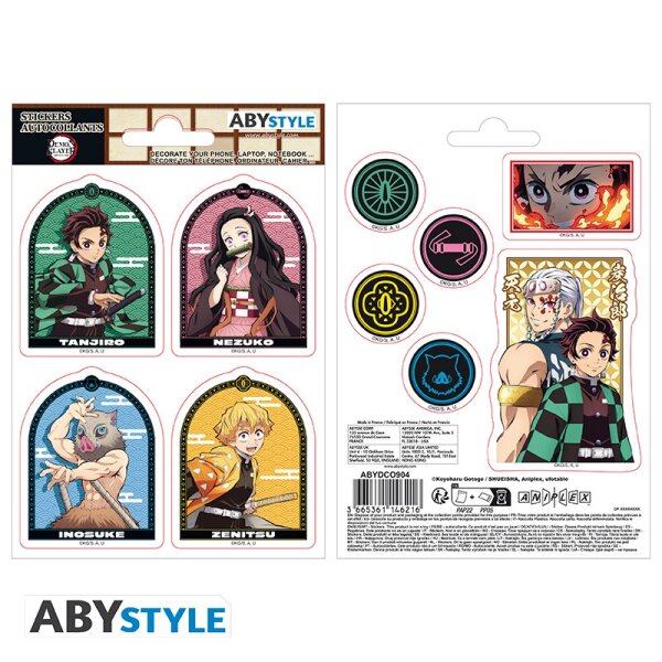 Demon Slayer Sticker Set