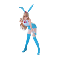 Chainsaw Man BiCute Bunnies PVC Statue Power Light Blue...