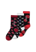 Naruto Shippuden Socken 3er-Pack Sasuke Kakashi Itachi