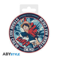 One Piece Keramik Untersetzer Luffy