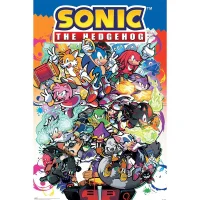 Sonic the Hedgehog Poster Sonic Comic Characters (41-B)