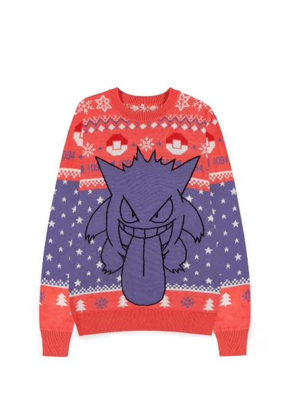 Pokemon Pullover im Weihnachtslook - Gengar