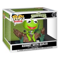 The Muppets Funko POP! Deluxe Kermit with Banjo 9 cm (1673)