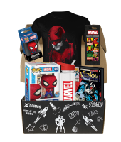 Superhelden Marvel Box mit T-Shirt