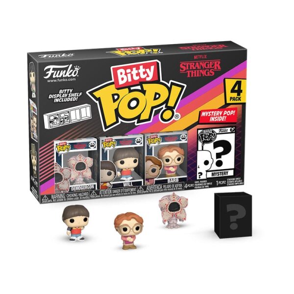 Stranger Things Bitty POP! 4-Pack - Demogorgon (2,5cm)