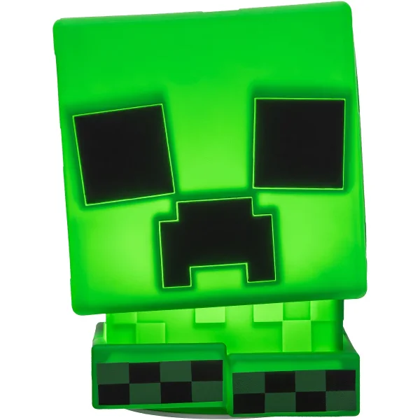 Minecraft Creeper SquishyGlo Silikonlampe