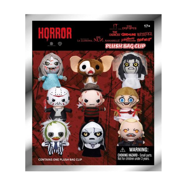 Horror Plush Bag Clip Blind Box