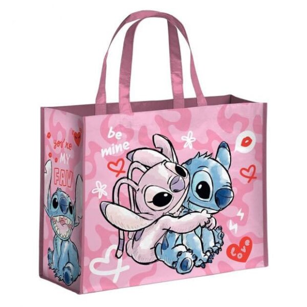 Lilo & Stitch Tragetasche: Stitch & Angel