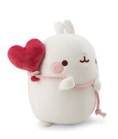 Molang Plüschfigur Molang mit Herzballon (12 cm)