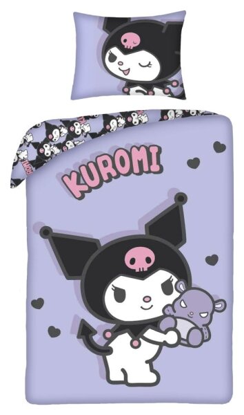 Sanrio Bettwäsche Kuromi Ver. 1 140 x 200 cm / 70 x 90 cm