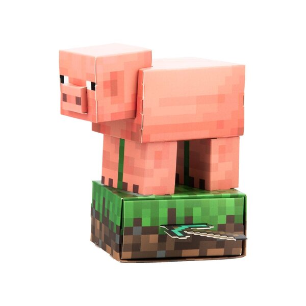 Minecraft Build Your Own Spardose Schwein