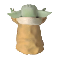 The Mandalorian Resin-Statue: Grogu Happy