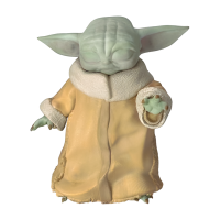 The Mandalorian Resin-Statue: Grogu using the Force