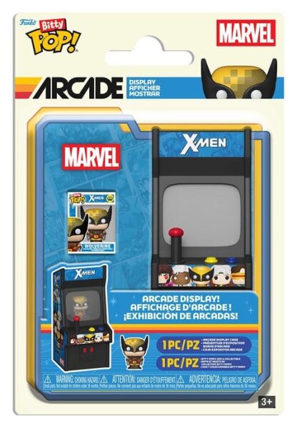 Marvel X-Men Bitty POP! Arcade Claw Vinyl Figur Wolverine