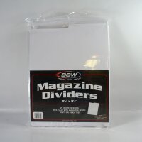 BCW Titeltrenner aus Plastik für Magazine...