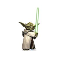 Star Wars Clone Wars Pappaufsteller (Stand Up) - Yoda...