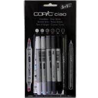 Copic Ciao Manga Set - Grautöne