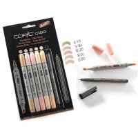 Copic Ciao Manga Set - Hautfarben